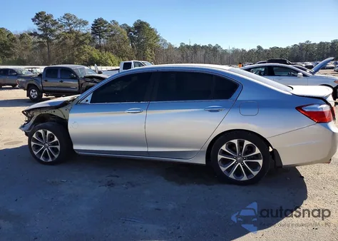 2014 Honda Accord Sport z USA, uszkodzony, nr VIN 1HGCR2F58EA142231